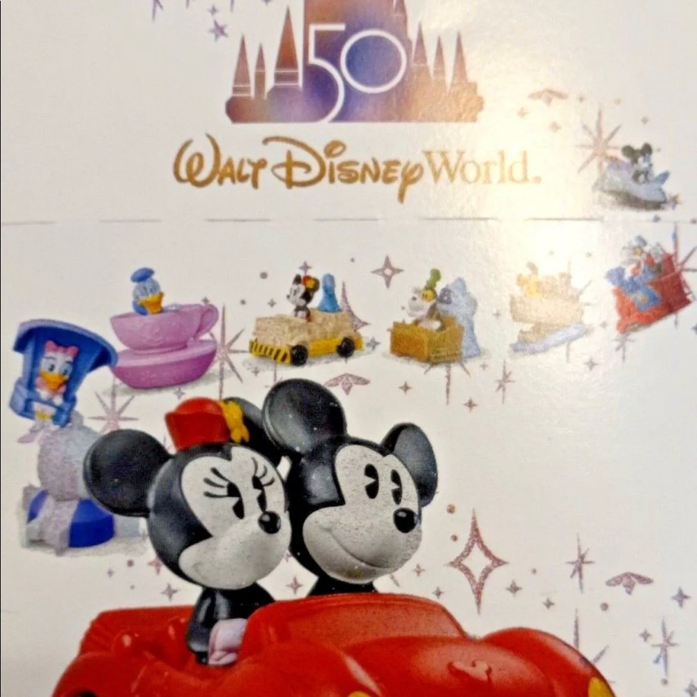 2022 McDONALD'S Disney's 50th Mickey Minnie Runaway Railway HAPPY MEAL TOYS